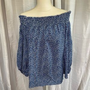 Shein Scrunched Top 💙🤍